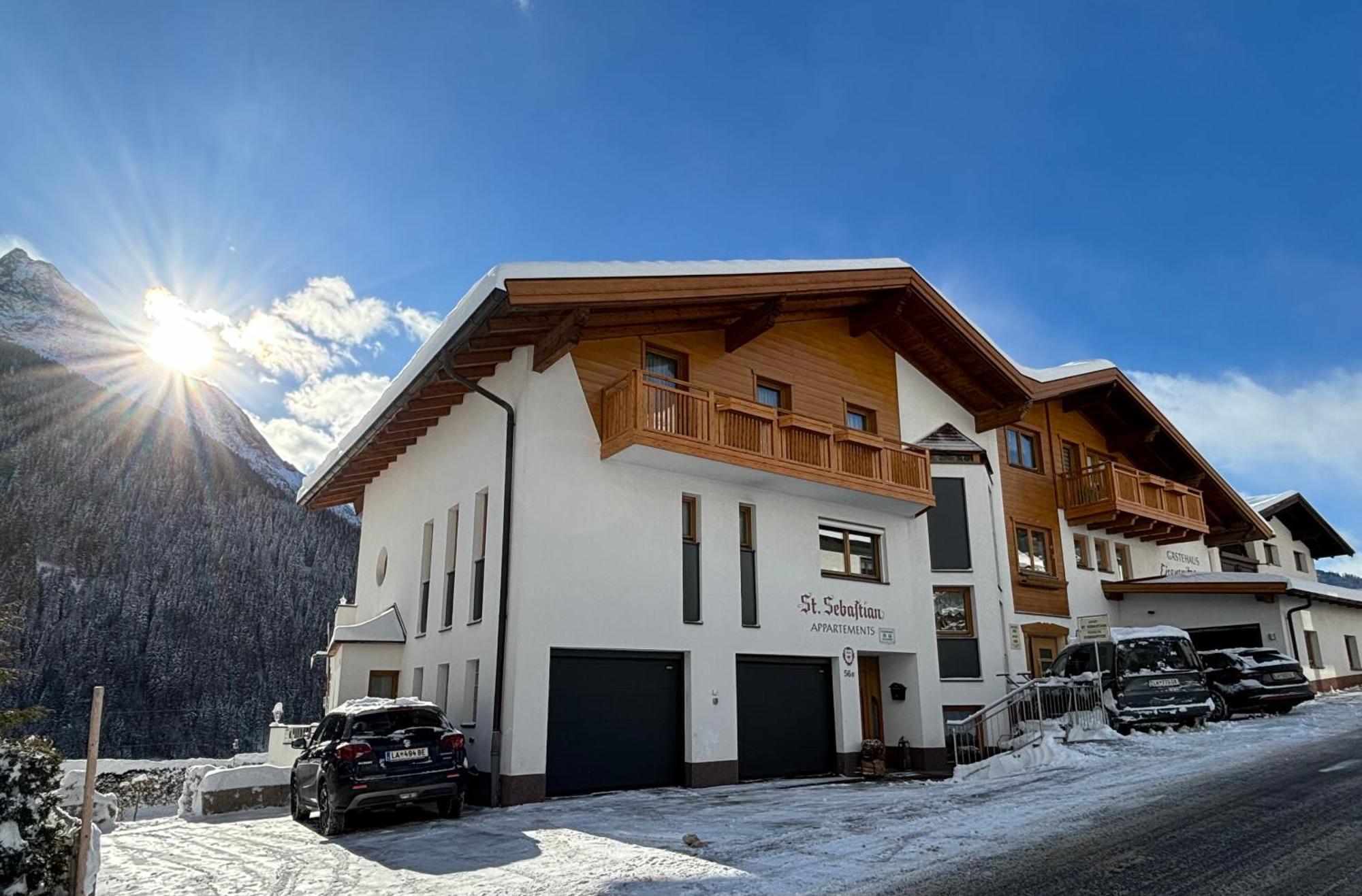 Appartement Pension St. Sebastian Pettneu am Arlberg Zewnętrze zdjęcie